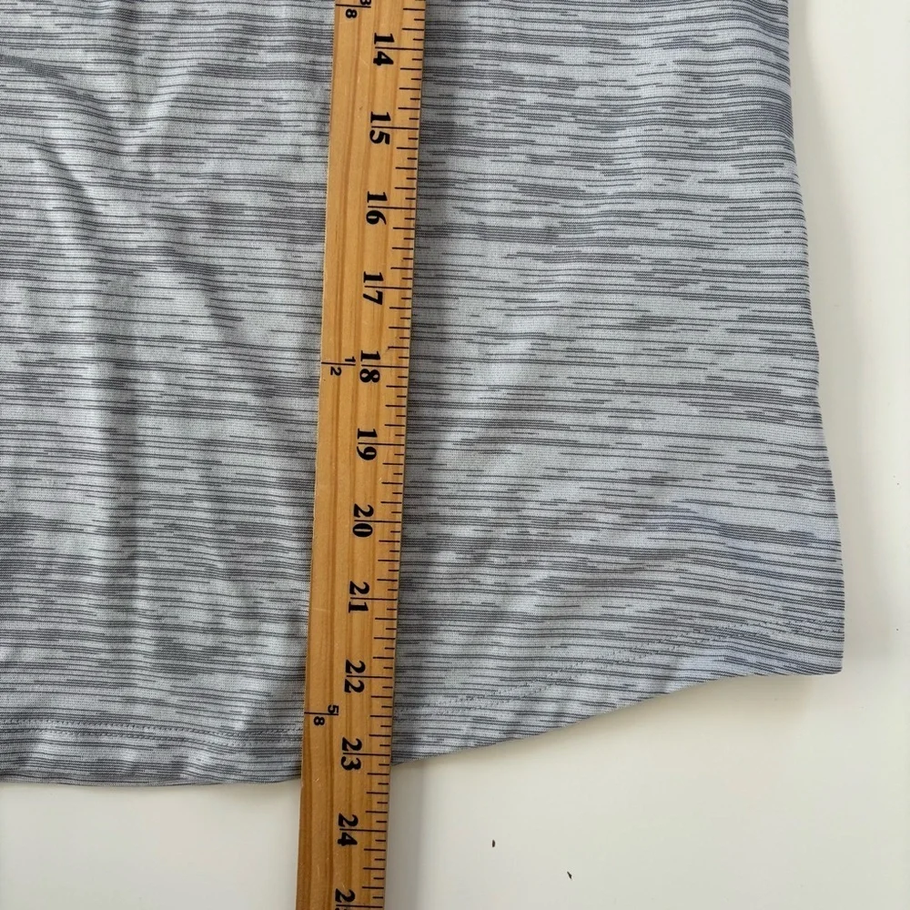 Nike Dri-fit Women's Grey Gray Wide Racer Tank Performance Size Medium